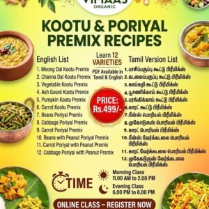Koottu & Poriyal Premix Receipe Class