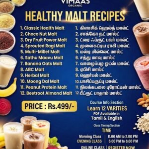 Healthy Malt Receipe Class