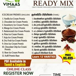 Home Made Ice Cream Ready Mix Class
