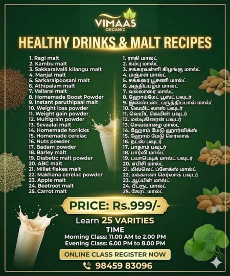 Healthy Drinks &  Malt Receips Class
