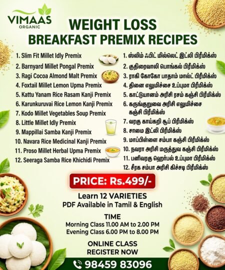 Weightloss  Breakfast Premix Receipe Class