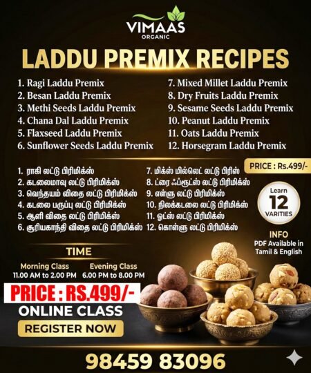 Laddu Premix Receipe Class