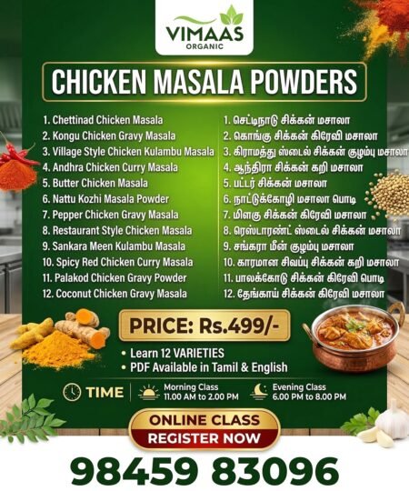 Chicken Masala Powder Class